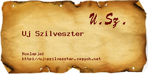 Uj Szilveszter névjegykártya
